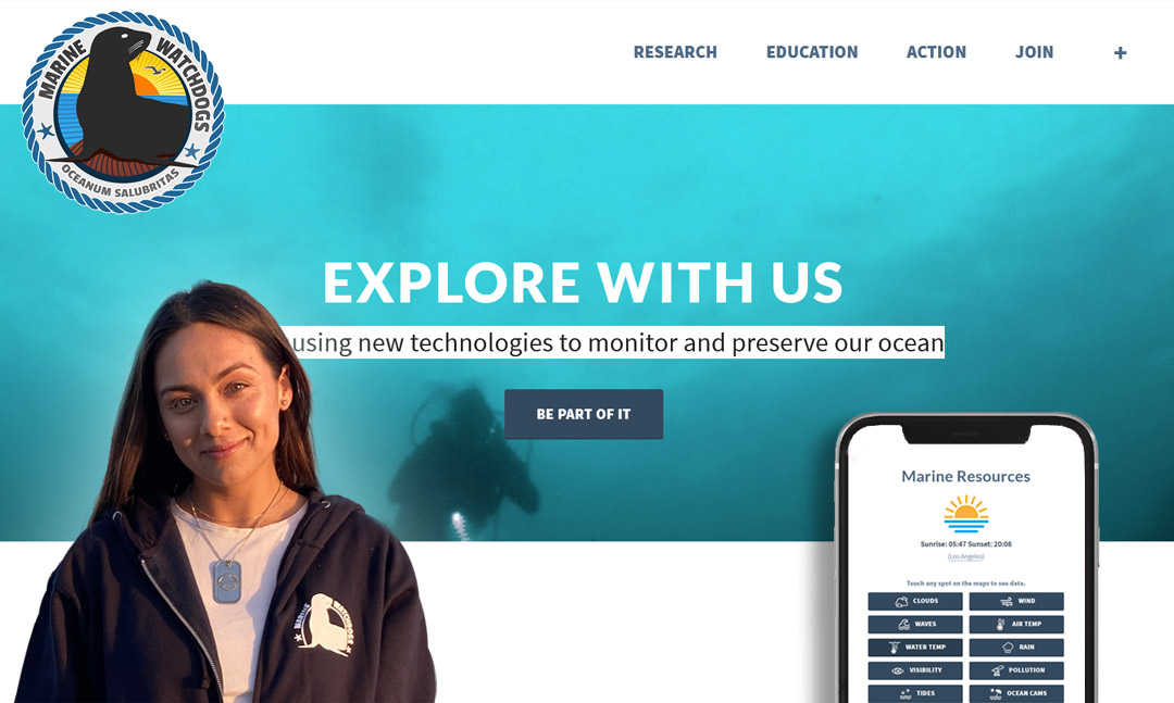 Marine Watchdogs work